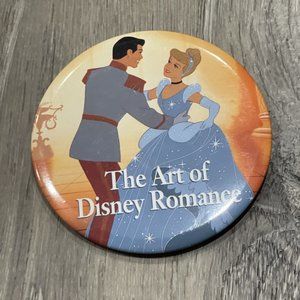 Disney Cinderella The Art Of Romance Movie Pin Button PB13